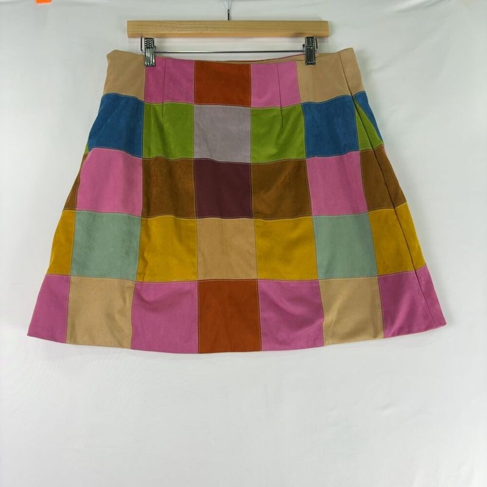Isaac Mizrahi Patchwork Skirt - Picture 3 of 5